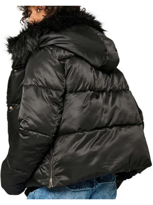 Casaco Acolchoado Preto Feminino Kaporal Shime - Kiabi Casaco Acolchoado Preto Feminino Kaporal Shime - Kiabi
