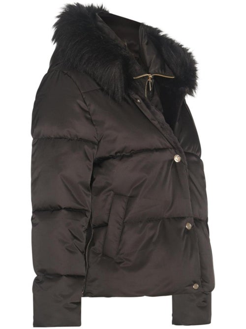 Casaco Acolchoado Preto Feminino Kaporal Shime - Kiabi Casaco Acolchoado Preto Feminino Kaporal Shime - Kiabi