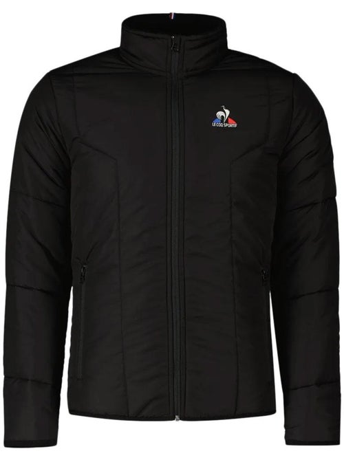Casaco Acolchoado Preto Feminino Le Coq Sportif Ess Light N°1 - Kiabi