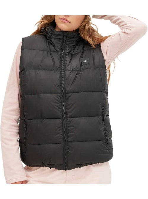 Casaco acolchoado preto feminino o'neill o'riginals puffer - Kiabi