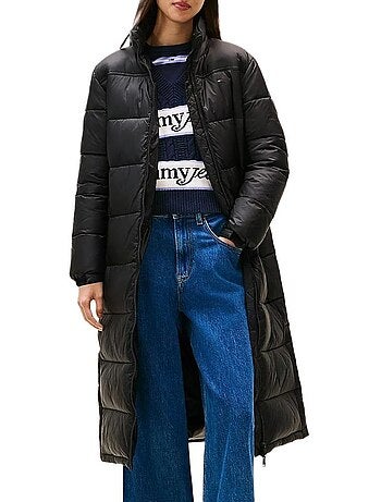 Casaco Acolchoado Preto Feminino Tommy Hilfiger DW0DW21614