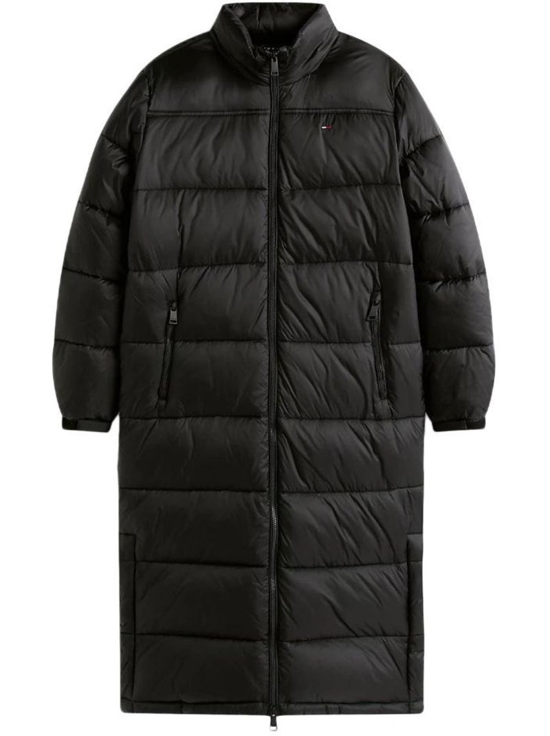 Casaco Acolchoado Preto Feminino Tommy Hilfiger DW0DW21614 Preto - Kiabi