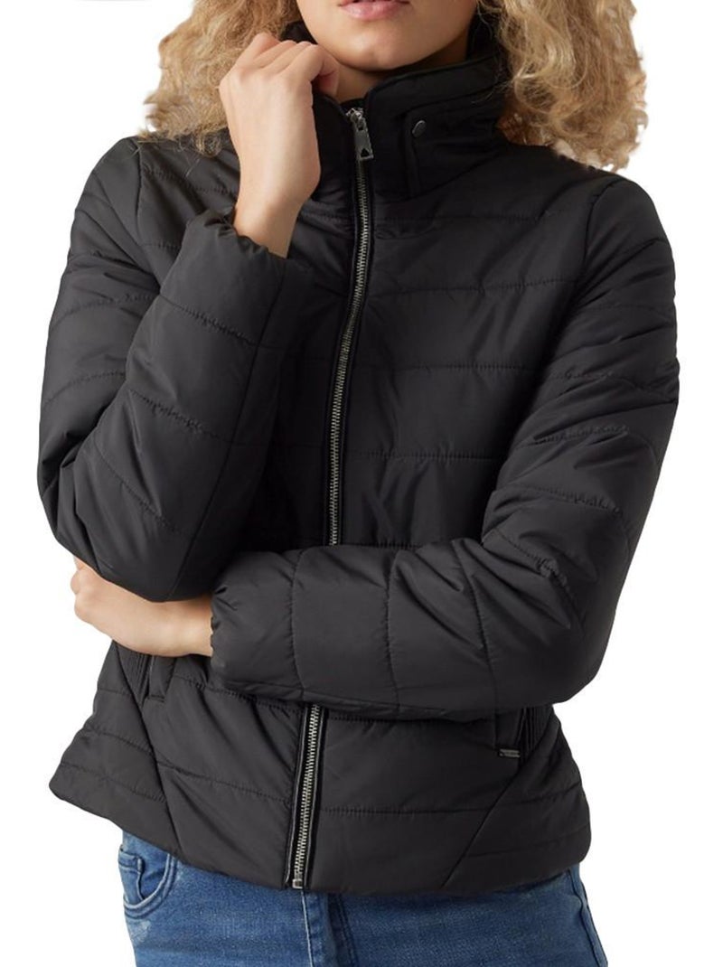 Casaco Acolchoado Preto Feminino Vero Moda Clarisa Preto - Kiabi