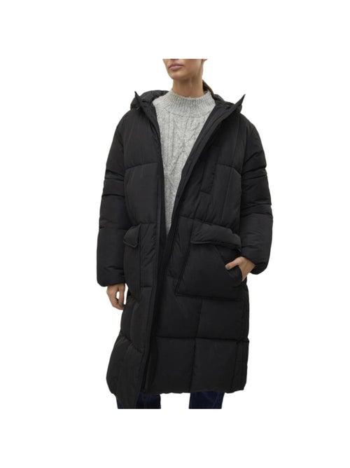 Casaco Acolchoado Preto Feminino Vero Moda Lanoranja - Kiabi Casaco Acolchoado Preto Feminino Vero Moda Lanoranja - Kiabi