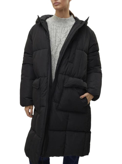 Casaco Acolchoado Preto Feminino Vero Moda Lanoranja - Kiabi Casaco Acolchoado Preto Feminino Vero Moda Lanoranja - Kiabi