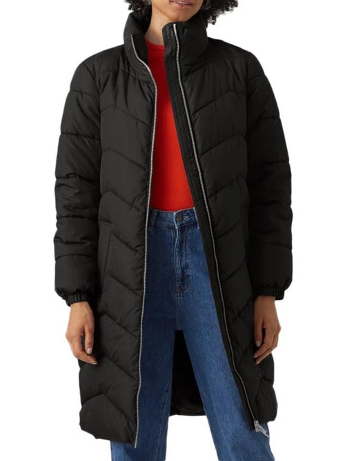 Casaco acolchoado preto feminino vero moda liga - Kiabi Casaco acolchoado preto feminino vero moda liga - Kiabi