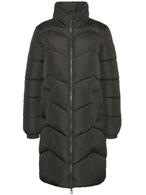 Casaco Acolchoado Preto Feminino Vero Moda Ligarios - Kiabi Casaco Acolchoado Preto Feminino Vero Moda Ligarios - Kiabi