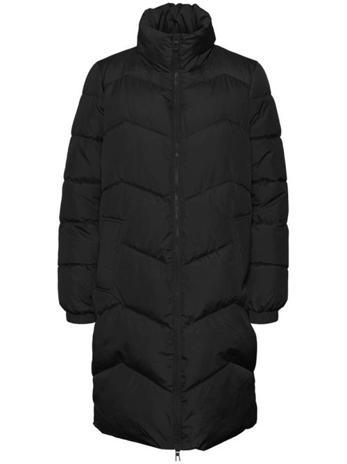 Casaco Acolchoado Preto Feminino Vero Moda Ligarioss - Kiabi Casaco Acolchoado Preto Feminino Vero Moda Ligarioss - Kiabi