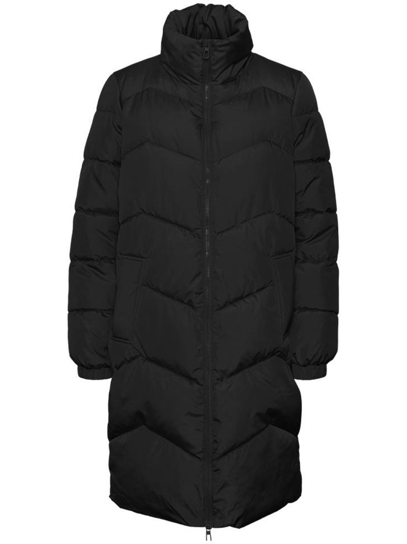 Casaco Acolchoado Preto Feminino Vero Moda Ligarioss Preto - Kiabi