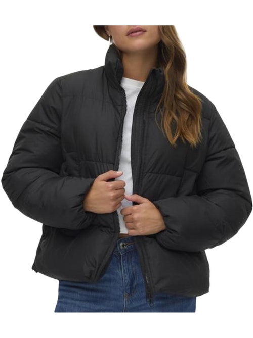 Casaco Acolchoado Preto Feminino Vero Moda Parda - Kiabi Casaco Acolchoado Preto Feminino Vero Moda Parda - Kiabi