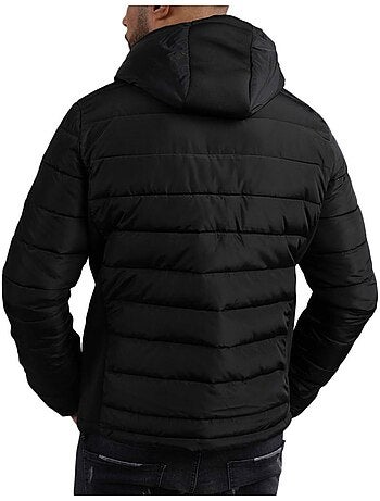 Casaco Acolchoado Preto Masculino Redskins Venture