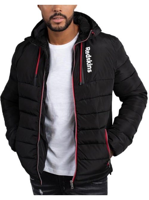 Casaco acolchoado preto masculino redskins venture - Kiabi Casaco acolchoado preto masculino redskins venture - Kiabi