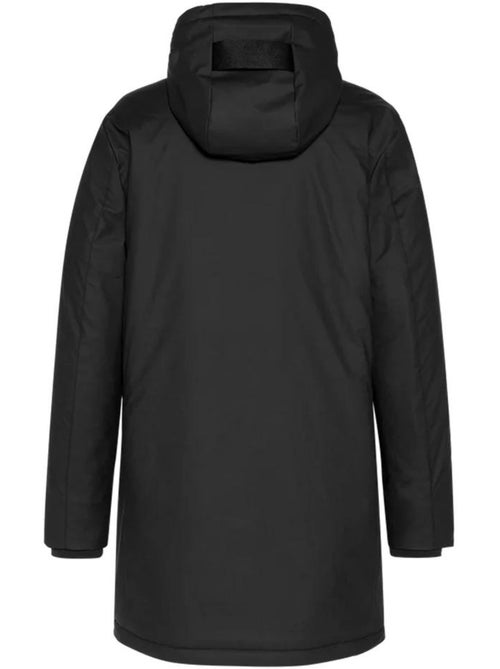 Casaco acolchoado preto para homem schott jackson - Kiabi