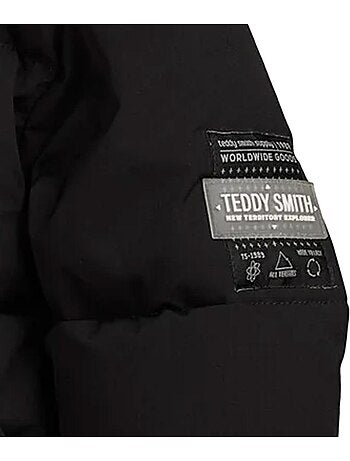 Casaco Acolchoado Preto para Menino Teddy Smith Franck