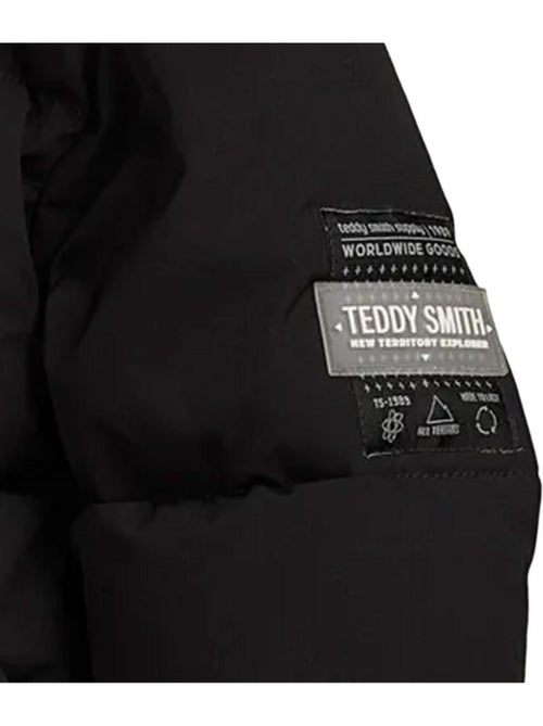 Casaco Acolchoado Preto para Menino Teddy Smith Franck - Kiabi Casaco Acolchoado Preto para Menino Teddy Smith Franck - Kiabi