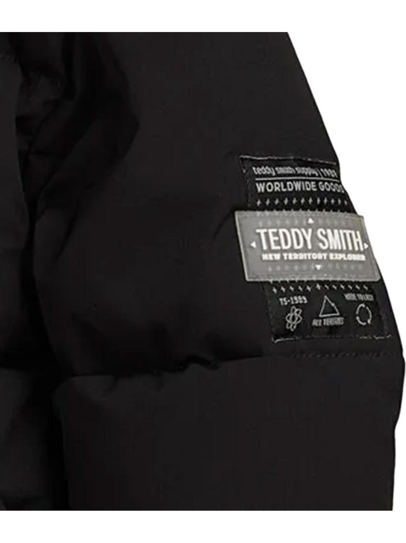 Casaco Acolchoado Preto para Menino Teddy Smith Franck Preto - Kiabi