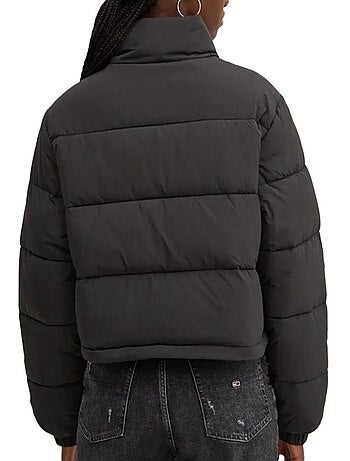 Casaco Acolchoado Preto Tommy Hilfiger Essential para Mulher