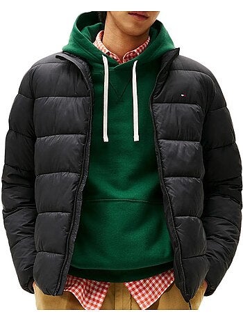 Casaco Acolchoado Preto Tommy Hilfiger Weight para Homem