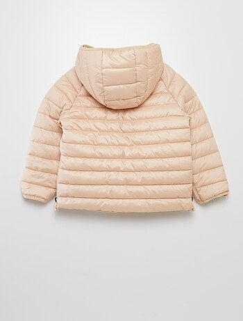 Casaco acolchoado quente com capuz - coleção fácil de vestir