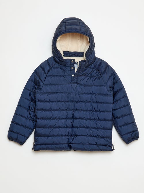 Casaco acolchoado quente com capuz - So Easy - Kiabi