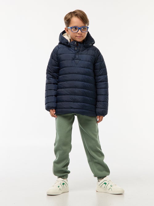 Casaco acolchoado quente com capuz - So Easy - Kiabi