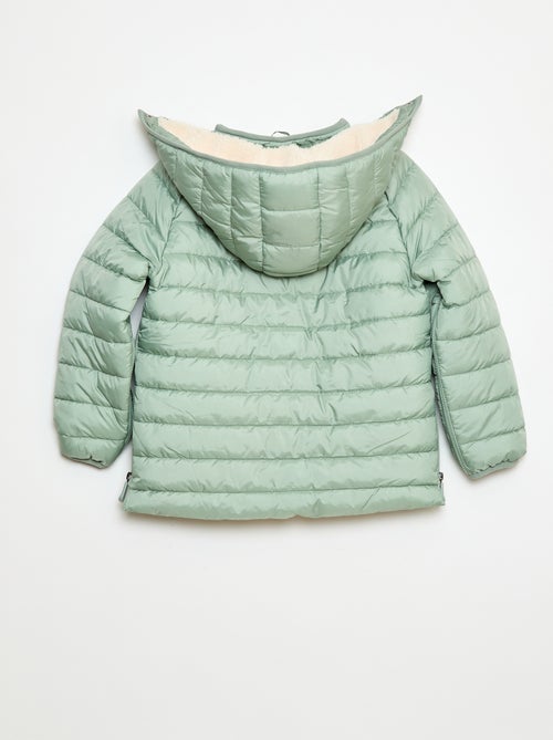 Casaco acolchoado quente com capuz - So Easy - Kiabi