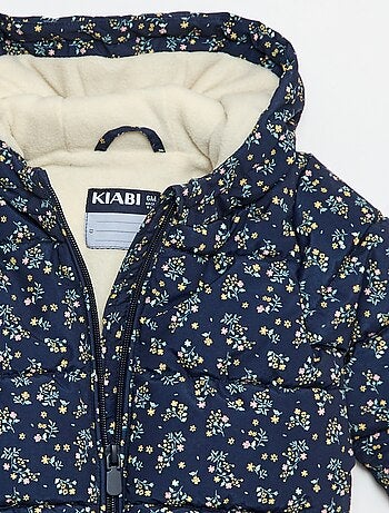 Casaco Acolchoado Quente Dobrável