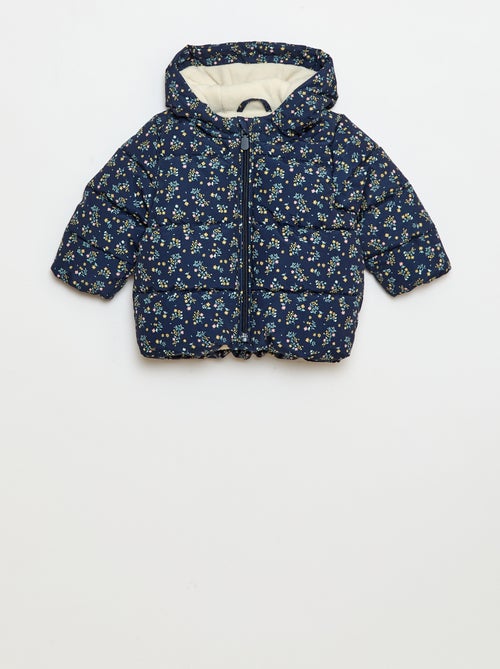 Casaco Acolchoado Quente Dobrável - Kiabi