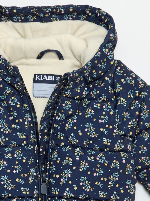 Casaco Acolchoado Quente Dobrável - Kiabi