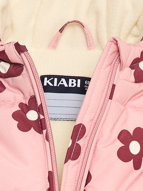 Casaco Acolchoado Quente Dobrável - Kiabi
