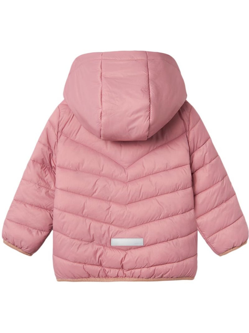 Casaco Acolchoado Rosa para Menina Name it Monay MBE Rosa - Kiabi