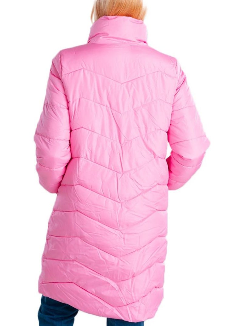 Casaco Acolchoado Rosa para Mulher Vero Liga Rosa - Kiabi