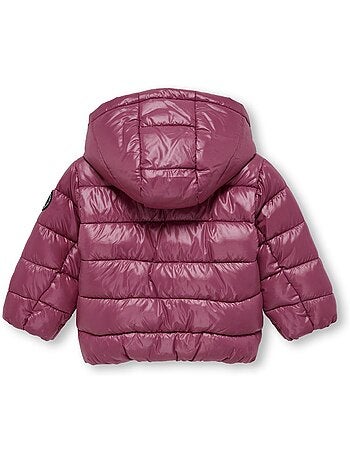 Casaco Acolchoado Roxo para Menina KIDS ONLY