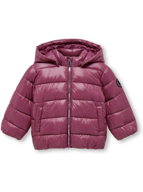 Casaco Acolchoado Roxo para Menina KIDS ONLY - Kiabi Casaco Acolchoado Roxo para Menina KIDS ONLY - Kiabi