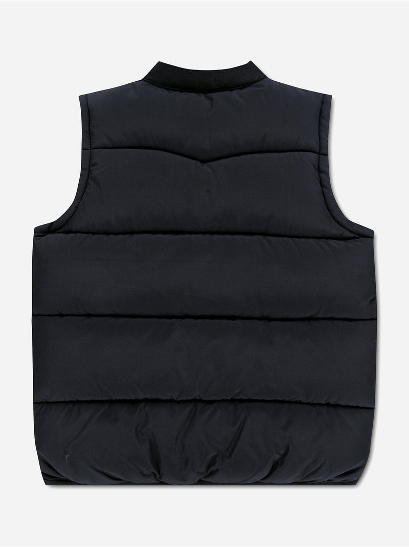 Casaco acolchoado sem mangas - levi's kids Preto - Kiabi