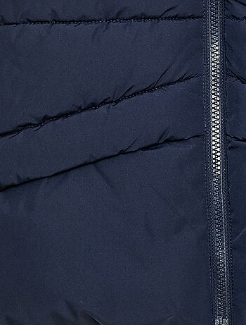 Casaco Acolchoado Sem Mangas com Capuz