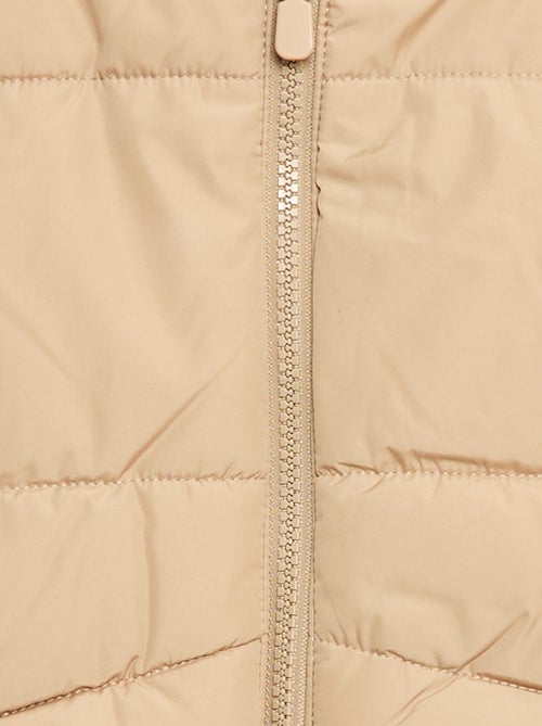 Casaco Acolchoado Sem Mangas com Capuz - Kiabi