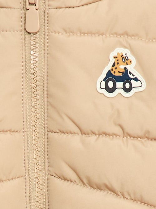 Casaco Acolchoado sem Mangas e com Capuz - Kiabi