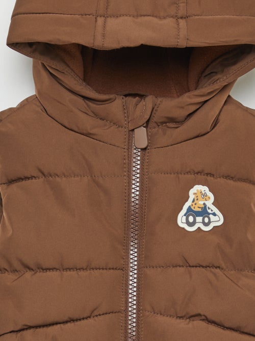 Casaco Acolchoado sem Mangas e com Capuz - Kiabi