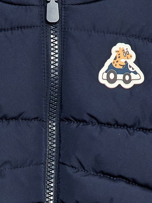 Casaco Acolchoado sem Mangas e com Capuz - Kiabi