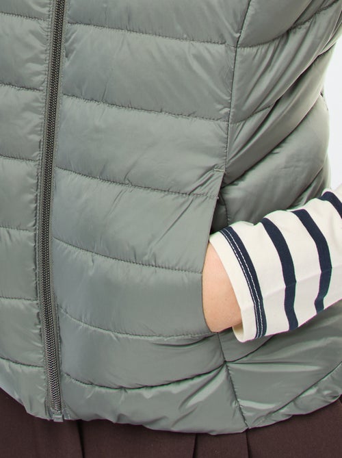 Casaco Acolchoado Sem Mangas Impermeável - Kiabi