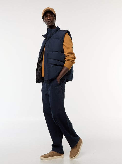 Casaco Acolchoado Sem Mangas Quente - Kiabi