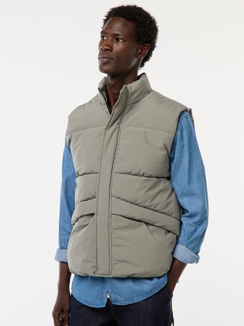 Casaco Acolchoado Sem Mangas Quente - Kiabi