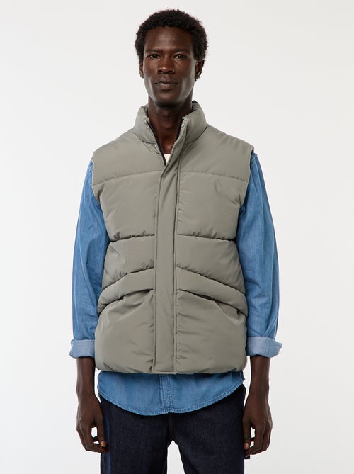 Casaco Acolchoado Sem Mangas Quente - Kiabi