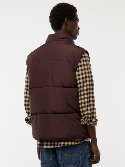 Casaco Acolchoado Sem Mangas Quente - Kiabi