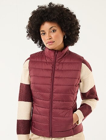 Casaco Acolchoado Sem Mangas Impermeável