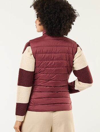 Casaco Acolchoado Sem Mangas Impermeável