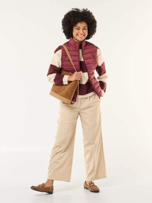 Casaco Acolchoado Sem Mangas Repelente à Água - Kiabi