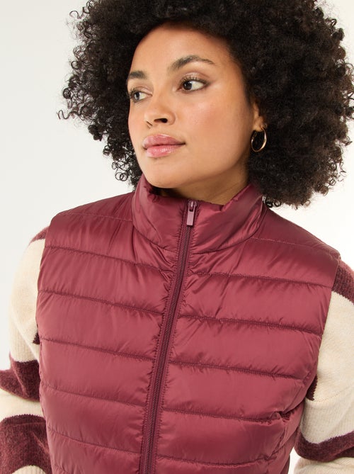 Casaco Acolchoado Sem Mangas Repelente à Água - Kiabi