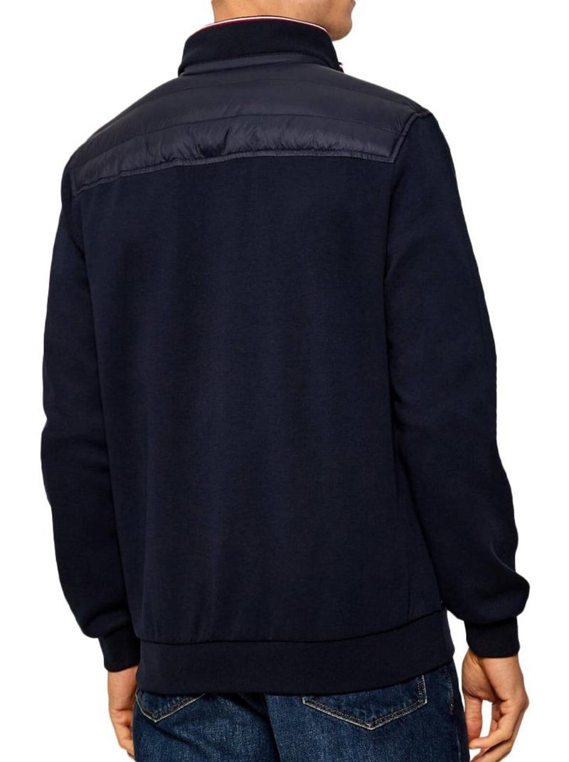 Casaco acolchoado tommy hilfiger para homem azul-marinho mix de materiais Azul-marinho - Kiabi